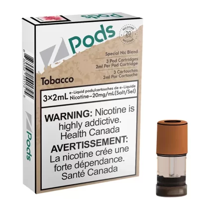 Z POD 2% 3 X 2ML – TOBACCO