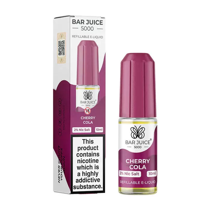 Bar Juice - Cherry Cola - Nic Salt - 10ml