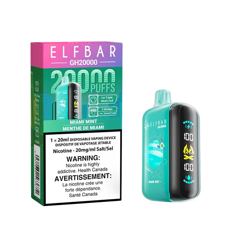 ELF Bar GH20K Disposable - Miami Mint (ON)
