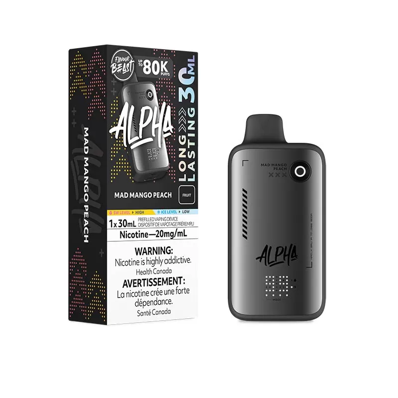 Flavour Beast Alpha Disposable - Mad Mango Peach (AB)