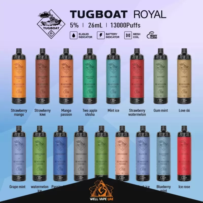 Tugboat Royal 13000 Puffs