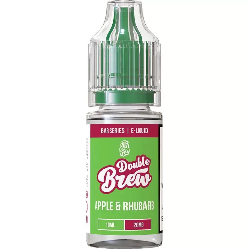 Apple Rhubarb Double Brew Bar Series E-Liquid 10ml