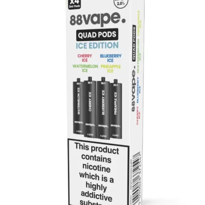 88Vape Quad Ice Edition Pods (x4)