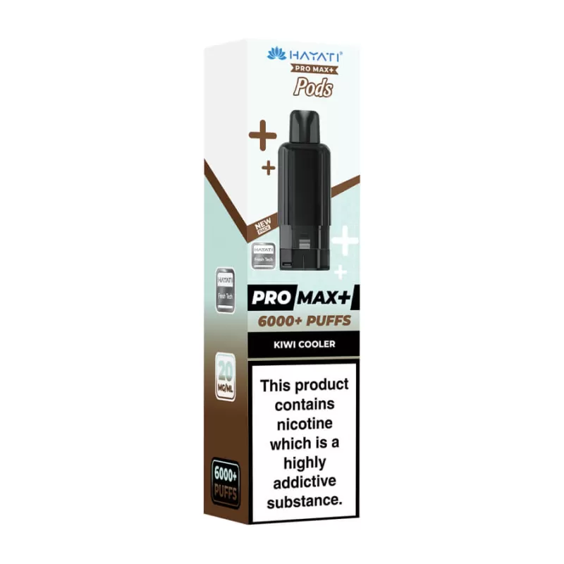 Kiwi Cooler Hayati Pro Max Plus 6000 Prefilled Pod + Refill