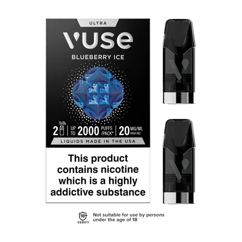 Blueberry Ice Vuse Ultra Smart Pod