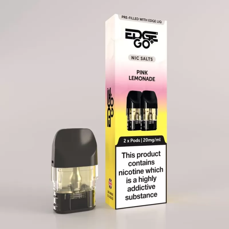 EDGE GO+ Pink Lemonade Prefilled Pods 2 Pack