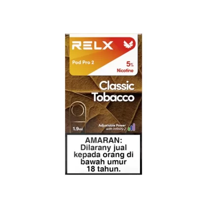 悦刻RELX 正品外贸烟弹 经典烟草口味 | 单颗包装（3颗起售）