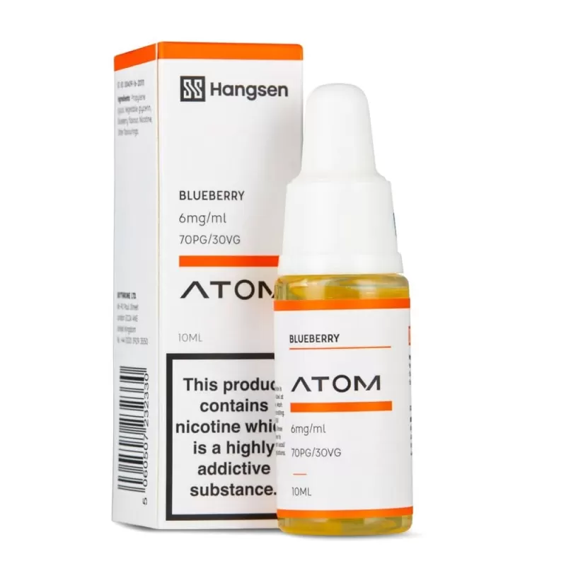 Blueberry E-Liquid Atom Series by Hangsen (10ml)