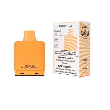 ZPOD LEX Pod System - 10K Puff Vape Pods - Banana Ice