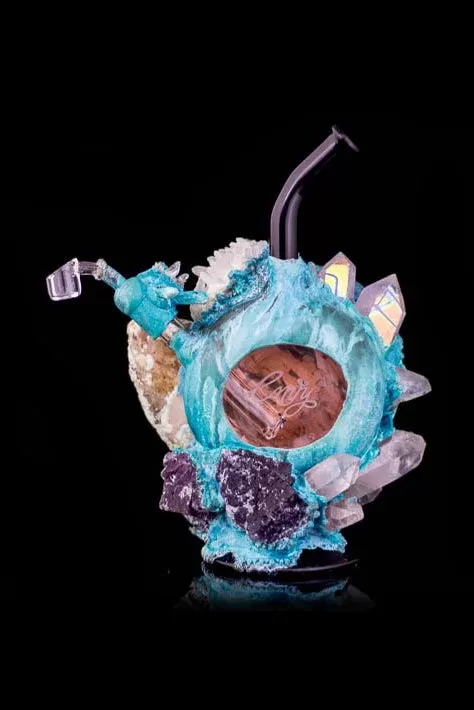 Envy Glass “Elysium” Electroformed Heady Dab Rig