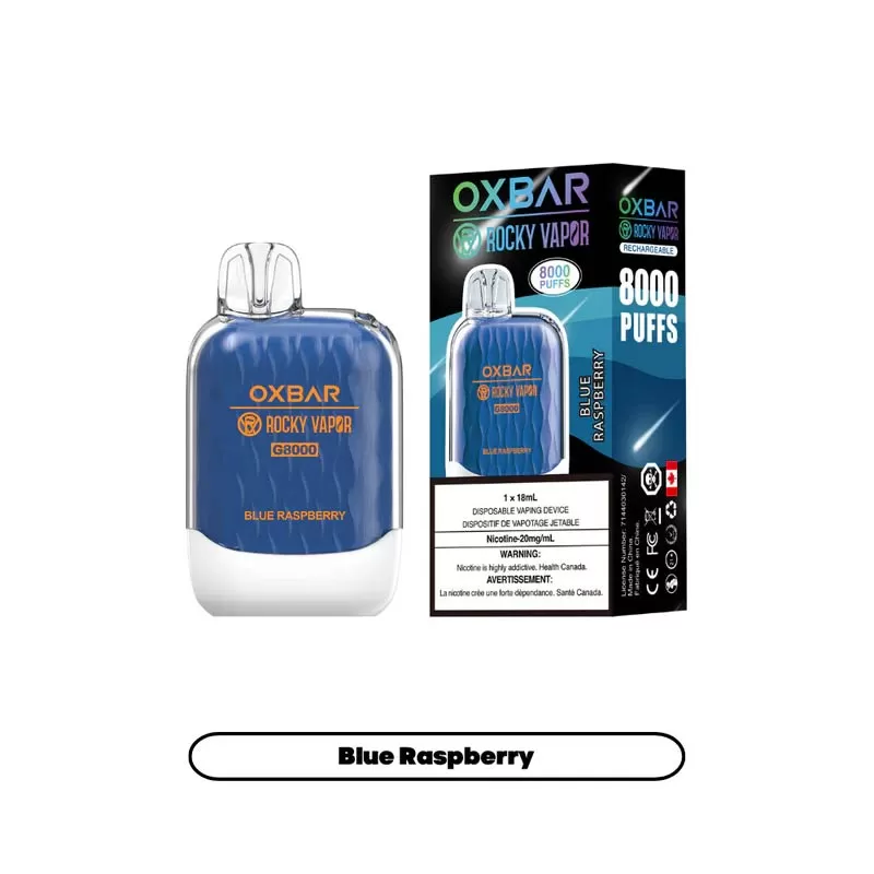OXBAR G8000 Disposable - Blue Raspberry (ON)