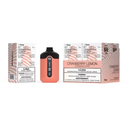 ZPrime Disposable Vape - Zpods - 30K Puff Combo - Cranberry Lemon