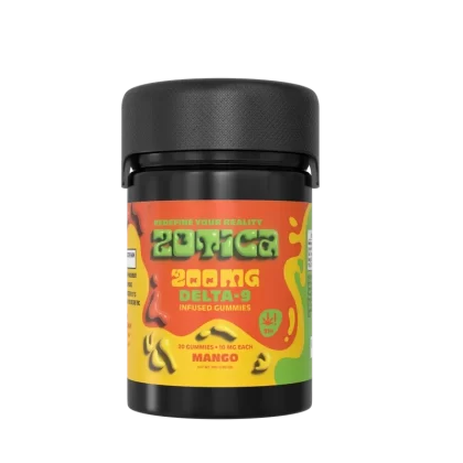 Zotica Delta 9 Mango Gummies – 200mg