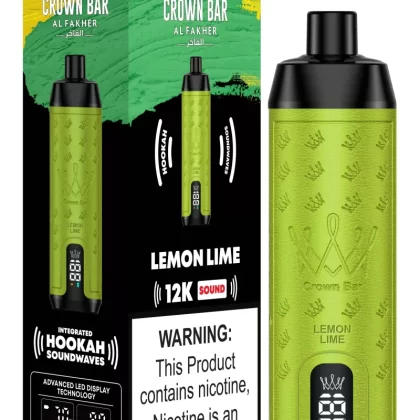 Al Fakher 12000 Puffs - Shisha Hookah Vape - Lemon Lime