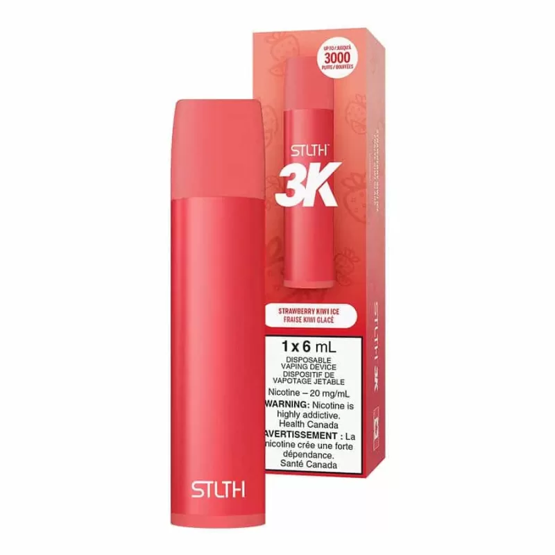 STLTH 3K Disposable Strawberry Kiwi Ice