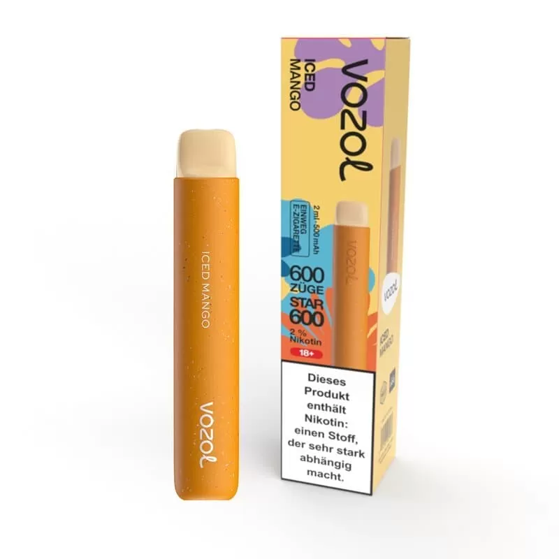 Vozol Star 600 – Iced Mango