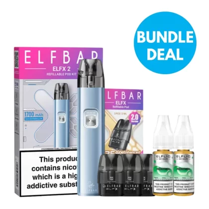 10mg (1%) Elf Bar ELFX 2 Pod Kit Bundle