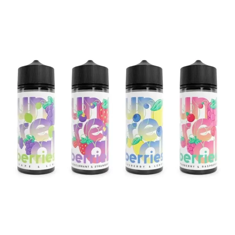 Unreal Berries 100ml Shortfill E-Liquid