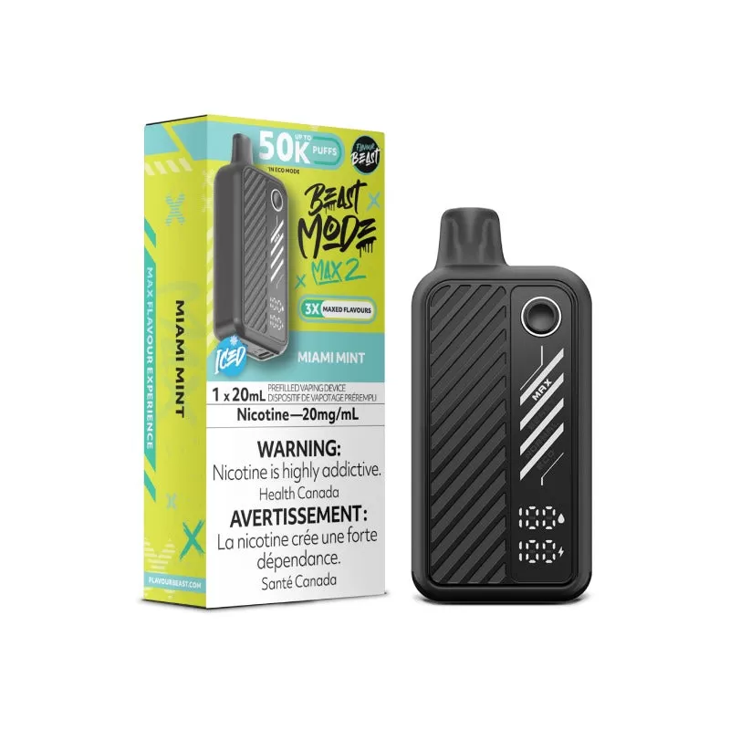 Flavour Beast - Beast Mode Max 2 50K Miami Mint