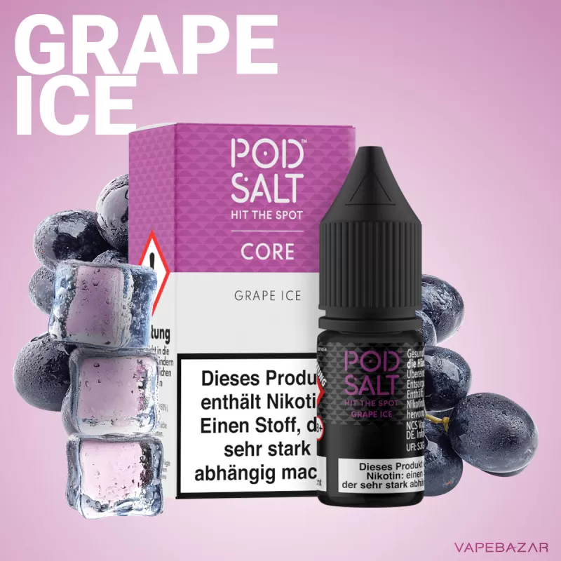 Podsalt Core – Grape Ice