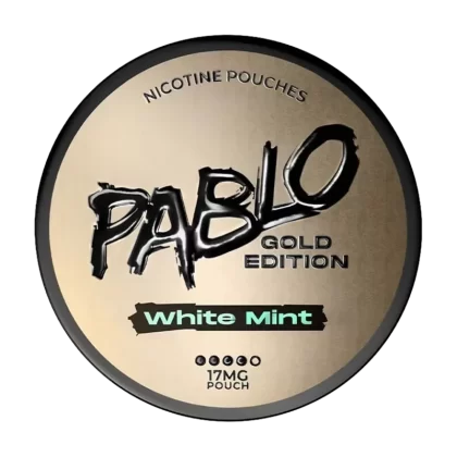 White Mint Pablo Gold Edition Nicotine Pouches