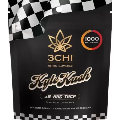 3Chi Kyle Kush Gummies – ∆8+HHC+THCP