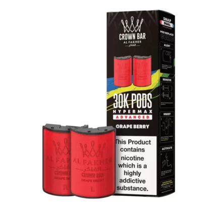 Al Fakher 30k Hypermax Prefilled Pods Grape Berry