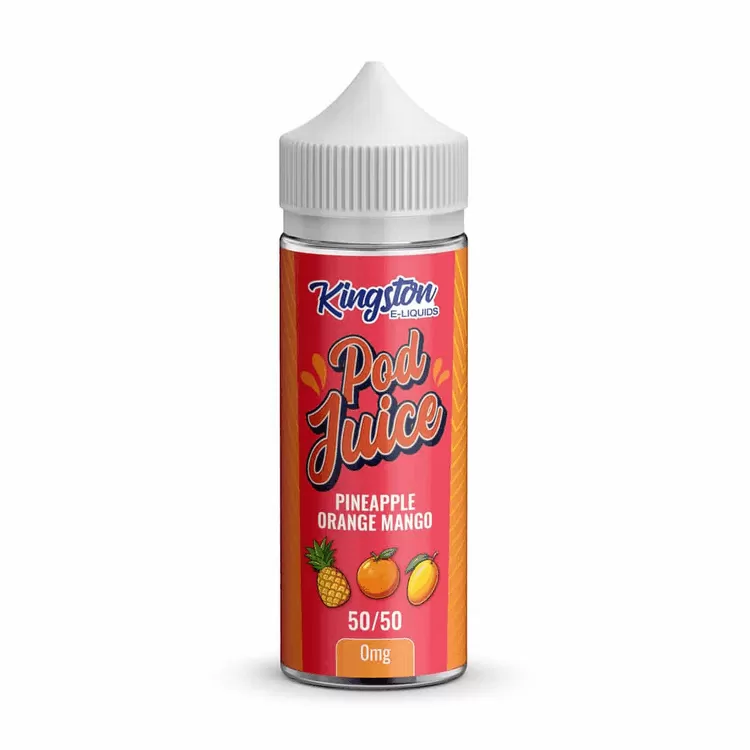 Pineapple Orange Mango Pod Juice E-Liquid By Kingston 100ml