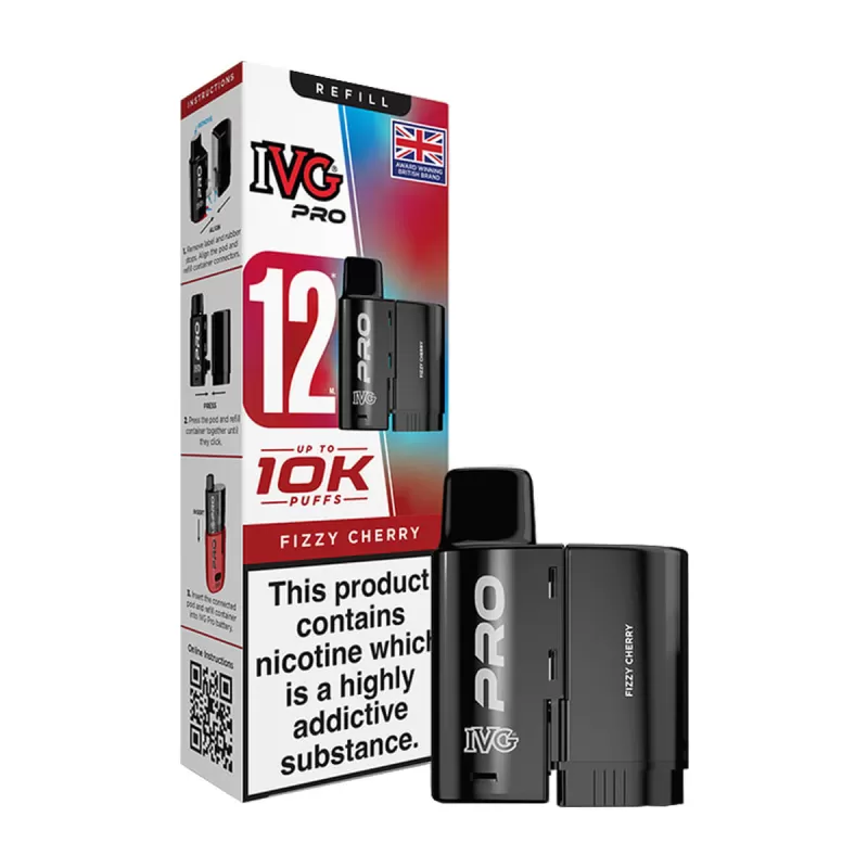 Fizzy Cherry IVG Pro 12 Refill Pack