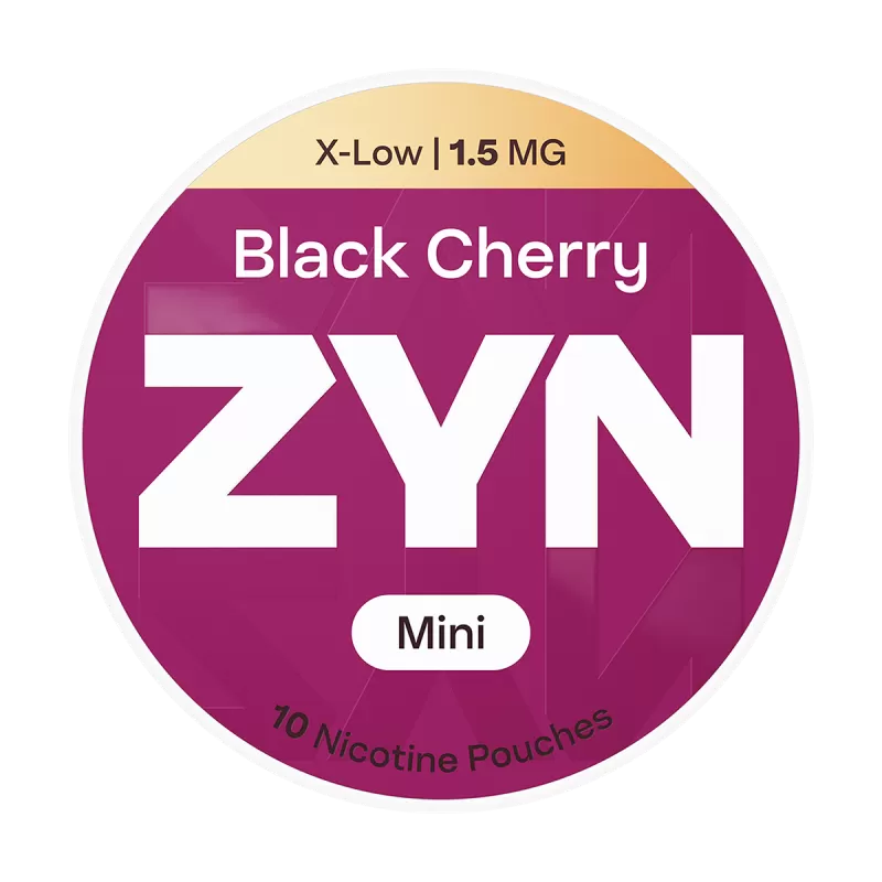 Black Cherry ZYN Nicotine Pouches