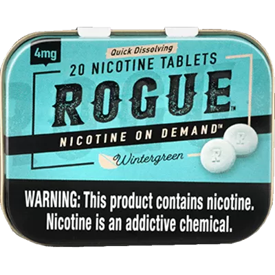 Rogue Tablet Wintergreen 4mg