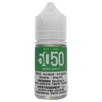 50/50 - Green Apple - 30mL E-Liquid