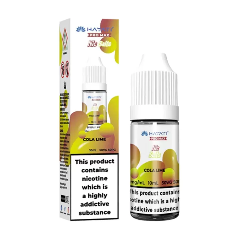 Cola Lime 10ml Nic Salt By Hayati