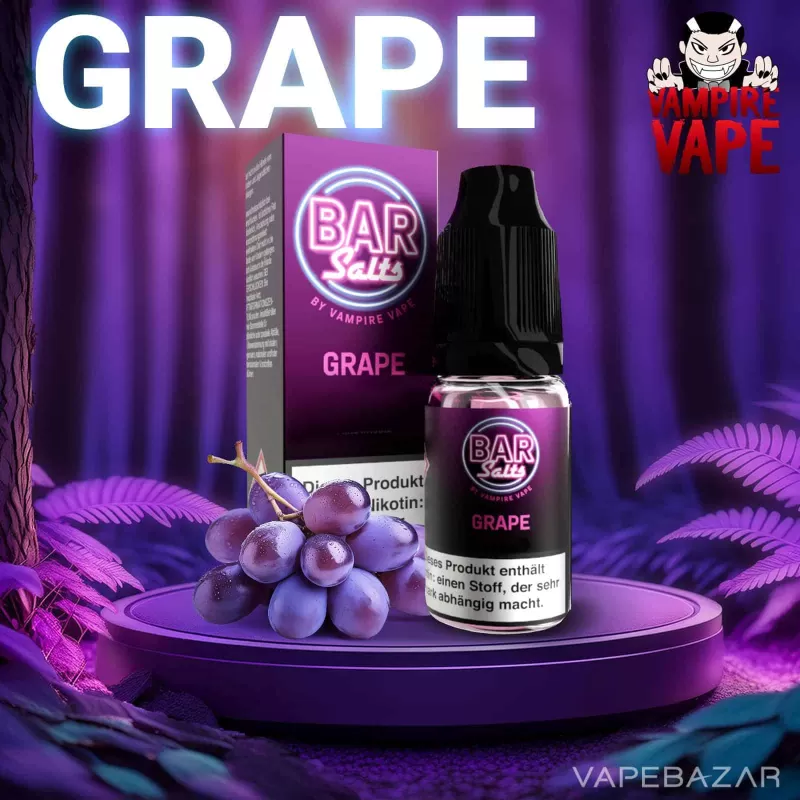 Bar Salts Nikotinsalz Liquid – Grape