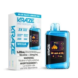 Kraze HD Mega - Blue Razz Lemon Ice