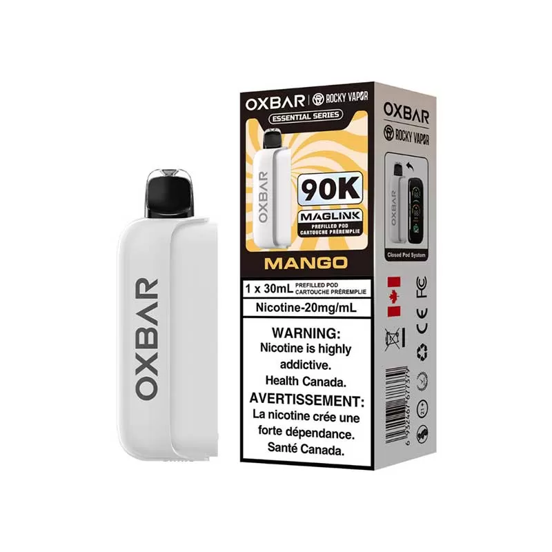 Oxbar Maglink Pre-Filled Pod - Essential Series - Mango (ON)
