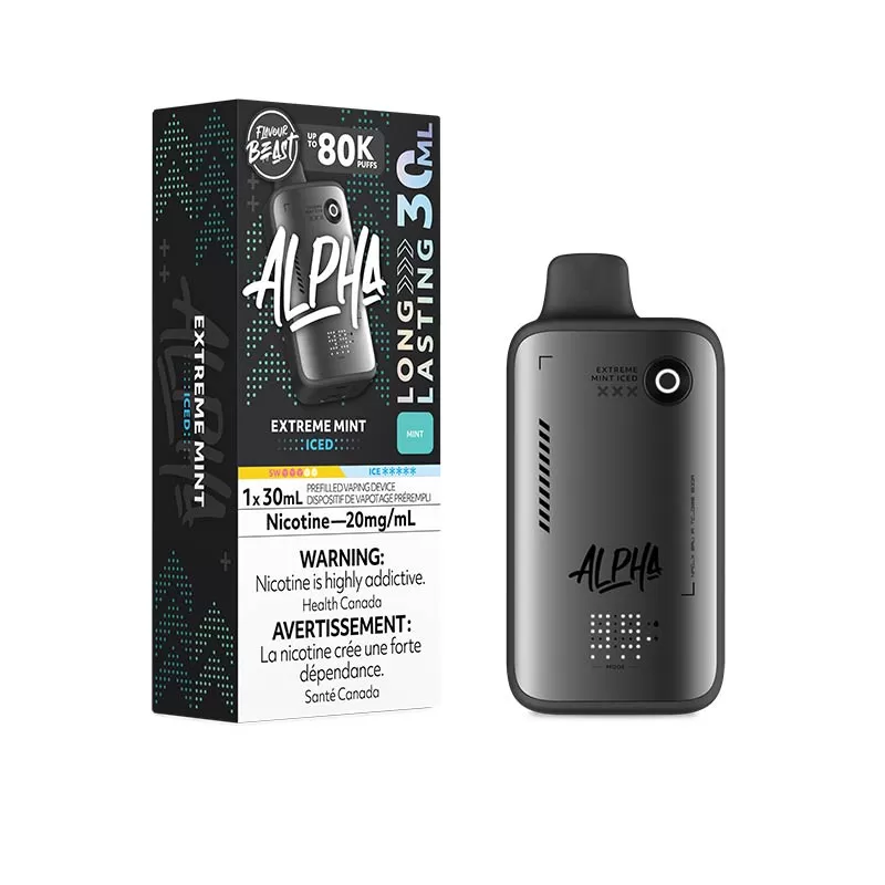 Flavour Beast Alpha Disposable - Extreme Mint Iced