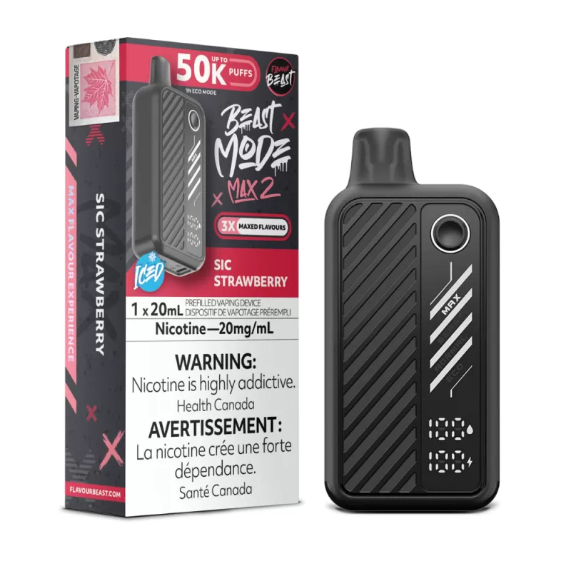 Flavour Beast Beast Mode Max 2 - Sic Strawberry