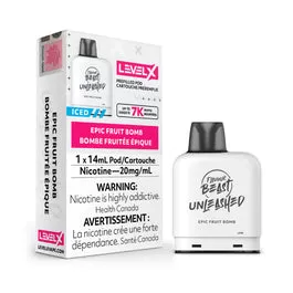 Level X Flavour Beast Unleashed Pod 14mL - Epic Fruit Bomb