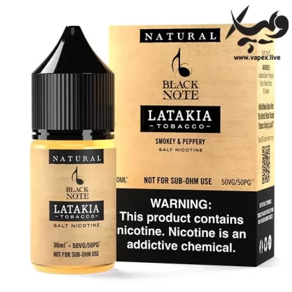 سالت لاتاکیا توباکو بلک نوت Black Note Latakia Tobacco