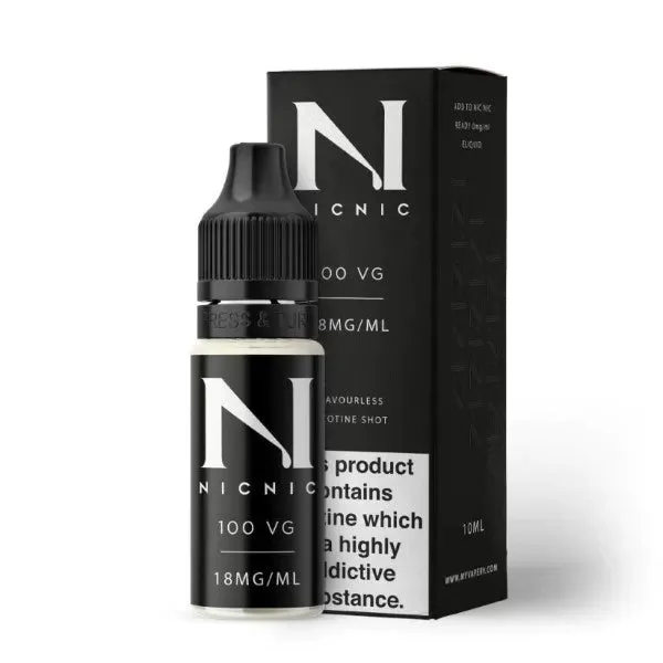 Nicotine Shot 18mg 10ml 100% VG