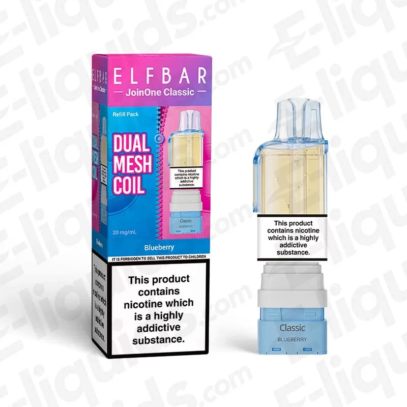 ELF BAR JoinOne15 Classic Blueberry Prefilled Pods