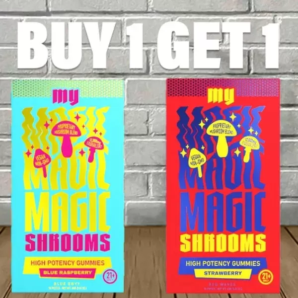 B1G1 My Magic Shrooms High Potency Gummies
