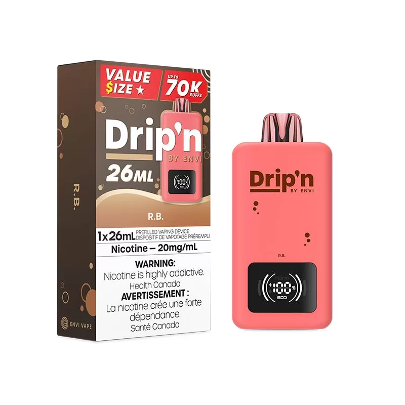 Drip'n by Envi 26ML Disposable - R.B. (MB)
