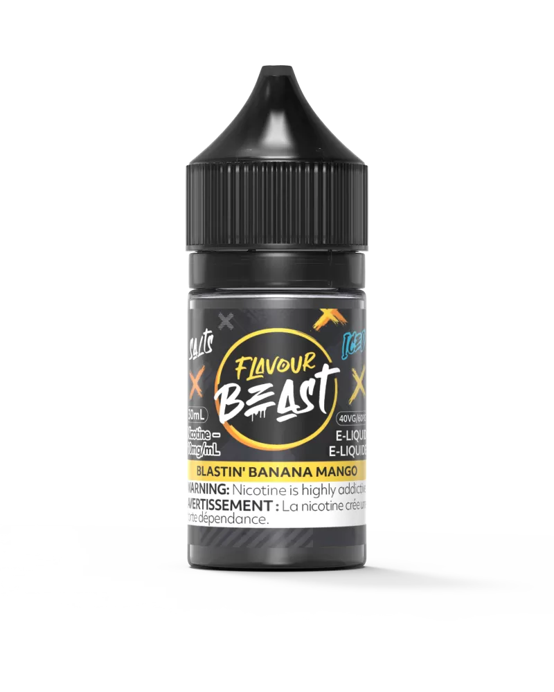 Flavour Beast E-Liquid 30mL – Blastin' Banana Mango Iced