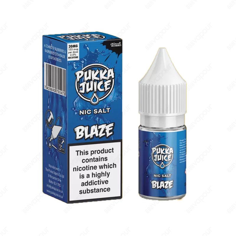 Pukka Juice Blaze Salt E-Liquid
