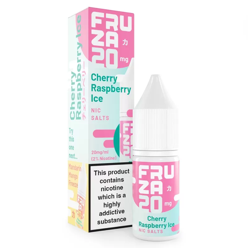 Cherry Raspberry Ice 10ml Nic Salt By Fruza