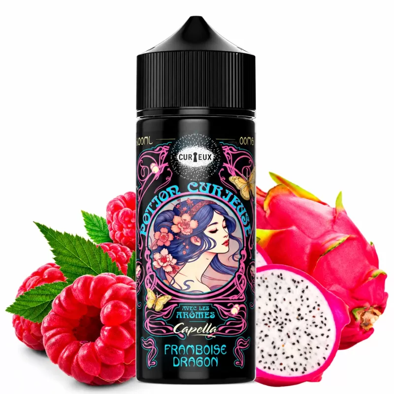 Raspberry E-liquid Dragon Curieux 100 ml