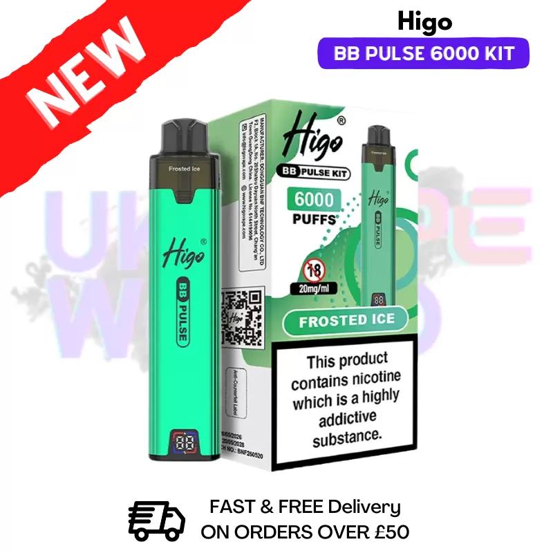 Frosted Ice Higo BB Pulse 6000 Prefilled Pod Kit