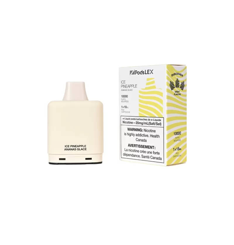 ZPODS LEX Pod System - 10K Puff - Ice Pineapple